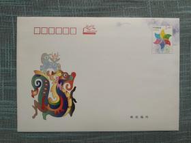 2012年国版2.4元邮资封 龙马精神 带贺卡 HKFA201271原价5.5元