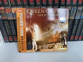 CD流行摇滚正版原版引进，Queen皇后乐队《Queen On Fire: Live At The Bowl 火线悍将：现场演唱全记录》（2CD），2005年，江西文化音像出版社