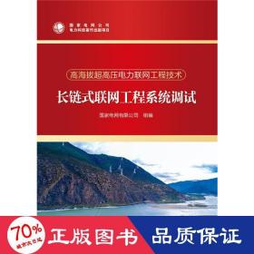 長鏈式聯(lián)網工程系統(tǒng)調試/高海拔超高壓電力聯(lián)網工程技術 水利電力 王抒祥