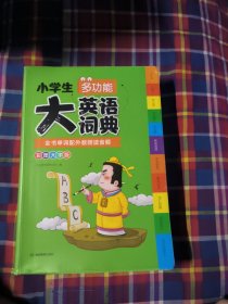 小学生多功能大英语词典彩图大字版全彩图解趣味学英语英汉工具书字典小学1-6年级英文单词词语书籍