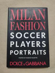 MILAN FASHION SOCCER PLAYERS PORTRAITS