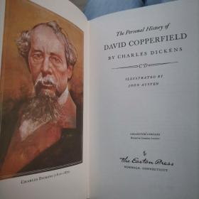 The Personal History of DAVID COPPERFIELD 个人历史 大卫·科波菲尔 真皮精装 三面刷金 收藏版