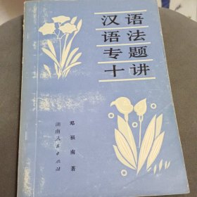 汉语语法专题十讲