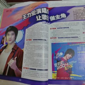北京电视周刊2004年31期王菲 王力宏 陈浩民 黄晓明 范文芳 陆毅 李铭顺 吴越