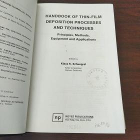 Handbook of Thin-Film Deposition Processes and Techniques（英文原版）