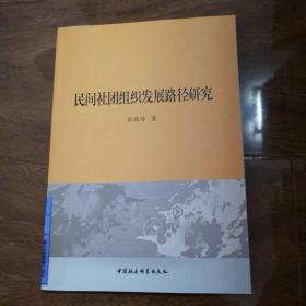 民间社团组织发展路径研究