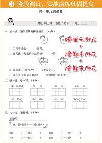 计时练：小学语文10分钟课课练（部编版）（二年级下）