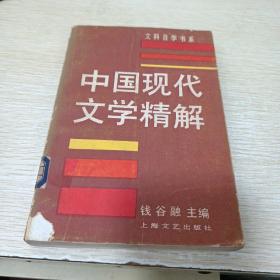 中国现代文学精解