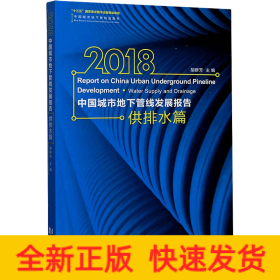 2018中国城市地下管线发展报告 供排水篇