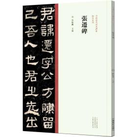 张迁碑 毛笔书法 陈振濂主编