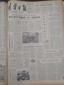 辽宁日报1982年1月10日