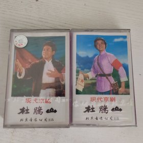 现代京剧 杜鹃山 全新未开封正版磁带老卡带2盒