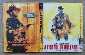 DVD光盘 经典西部片 Sergio Leone 赛尔乔莱昂内导演 Clint Eastwood 克林特伊斯特伍德主演 荒野镖客系列三部曲之荒野大镖客和荒野双镖客