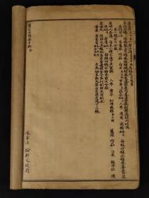清末民国时期【医宗必读】综合性医书。四本合订共十卷。卷一医论及图说。卷二为新著四言脉诀、脉法心参及色诊三篇。卷三-四本草征要。卷五-十论述以内科杂病为主的证因及治疗，并附医案。保存完整无缺页，单页尺寸20/13.2厘米，品相如图！