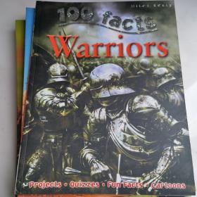 100 facts Warriors 100个事实系列 儿童科普知识大全百科英语