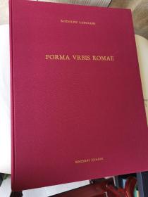 《Forma Vrbis Romae》罗马城市地图集。尺寸：68厘米*49厘米。46幅 全页大拉图，单幅尺寸：68厘米*98厘米。