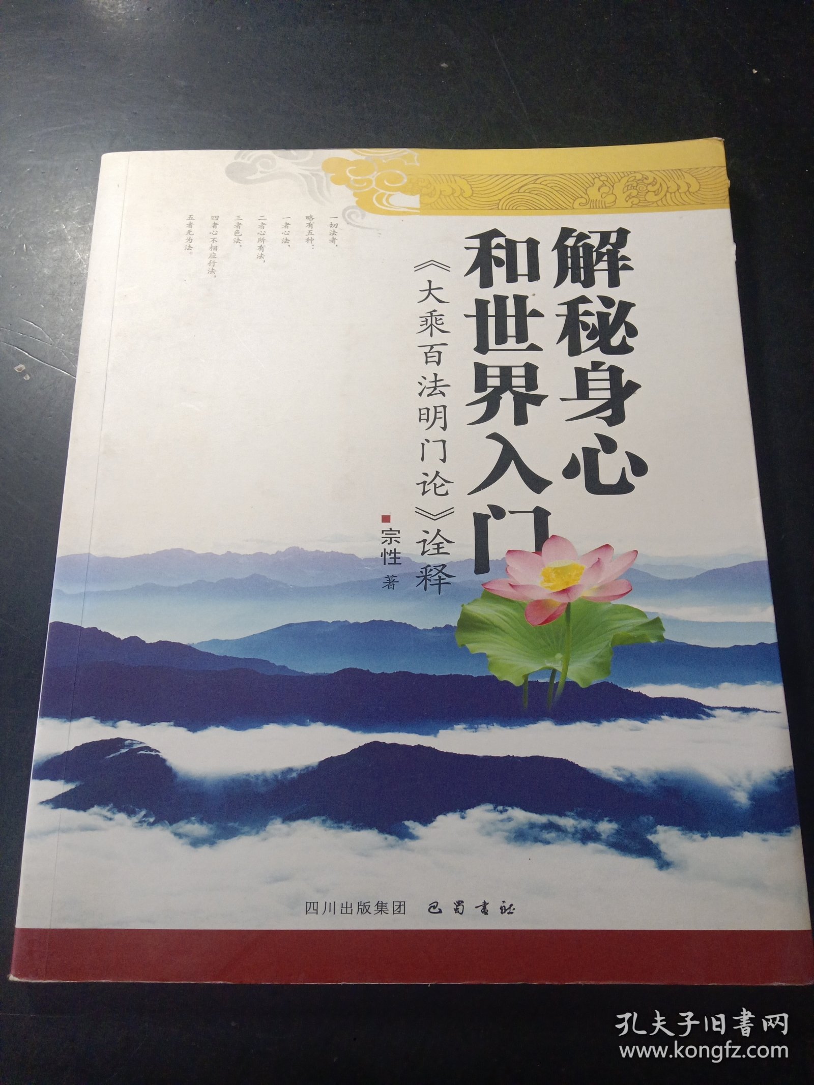 解秘身心和世界入门：《大乘百法明门论》诠释