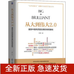 從大到偉大2.0 重塑中國高質(zhì)量發(fā)展的微觀基礎(chǔ)