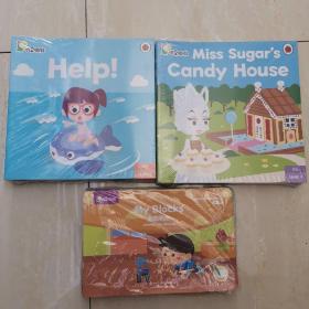 叽里呱啦
K5 MISS Sugar's Candy House(全12册)未拆封
K6 Help！（全12册）未拆封
呱呱爱表达自然拼读绘本K6（第1-24周）