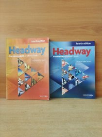 New Headway 4th Edition : Pre-Intermediate:Intermediate ;Student's Book 2019 Edition【英文原版，两本合集】