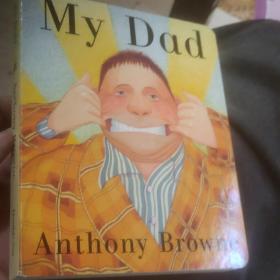 送音频英文原版1册绘本My Dad My Mum我爸爸妈妈纸板书家庭关系情商管理安东尼布朗Anthony Browne3-6岁英语童书