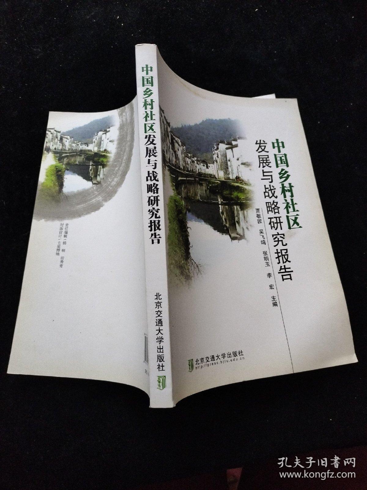 中国乡村社区发展与战略研究报告