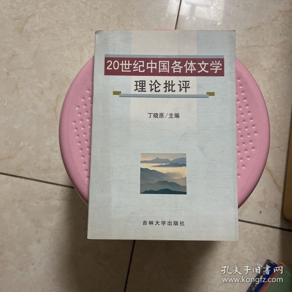20世纪中国各体文学理论批评 签赠本