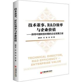 技术董事r & d效率与企业价值--探寻中国转型时期的企业发展之谜 经济理论、法规 胡元木，纪端，徐实