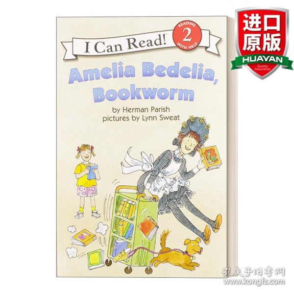 Amelia Bedelia, Bookworm (I Can Read, Level 2)书虫阿米莉亚·贝迪利亚