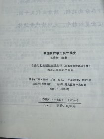 中国历代帝王兴亡简史