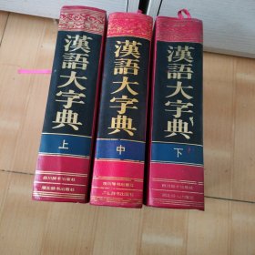 汉语大字典（上中下）