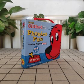 Clifford Phonics Fun Box Set #5 (Books + CD) 大红狗趣味自然拼读套装5，12册书附CD