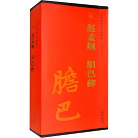传世碑帖大字临摹卡 元赵孟頫胆巴碑(1-3)