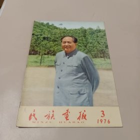 民族画报1976.3 不缺页 全