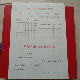 转正通知（13-9）（生日票据，文件通知类票据）