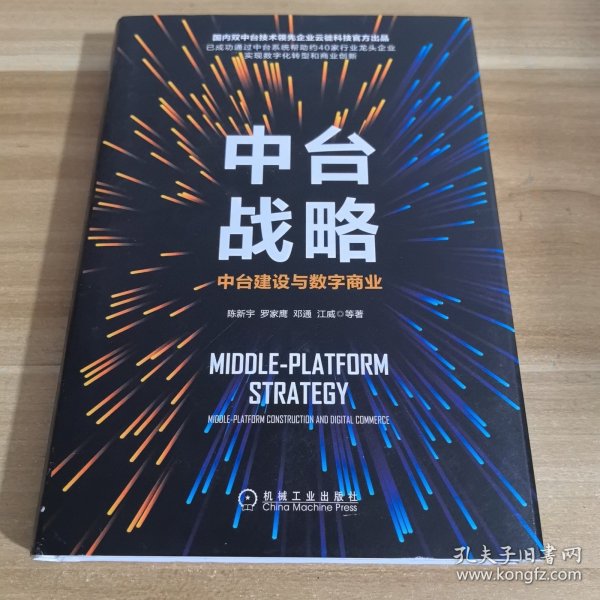 中台战略：中台建设与数字商业