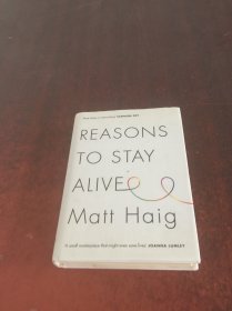 REASONS TO STAY alive Matt Haig