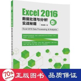 Excel 2016数据处理与分析实战秘籍