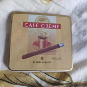 CAFE CREME 铁质烟盒