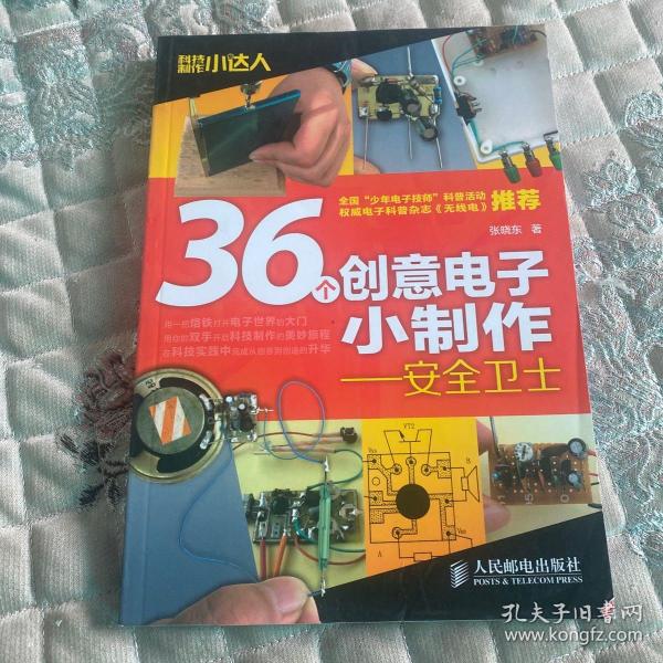 科技制作小达人·36个创意电子小制作：安全卫士