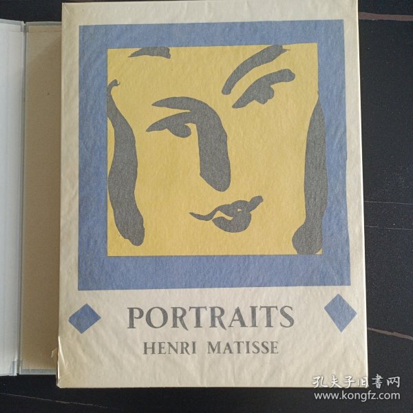 特稀少 MATISSE 马蒂斯肖像画作品集 1954年出版 限量2850 内含一张原作石版画