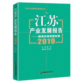 江苏产业发展报告--制造业高质量发展(2019)/江苏产业发展研究院智库丛书