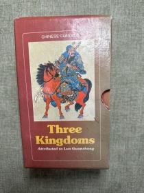 三国演义 123册 Three Kingdoms (4 Volumes) 带盒