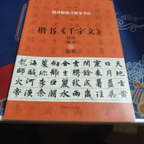 跟名帖练习硬笔书法 智永《千字文》技法练习与临摹（见实图）