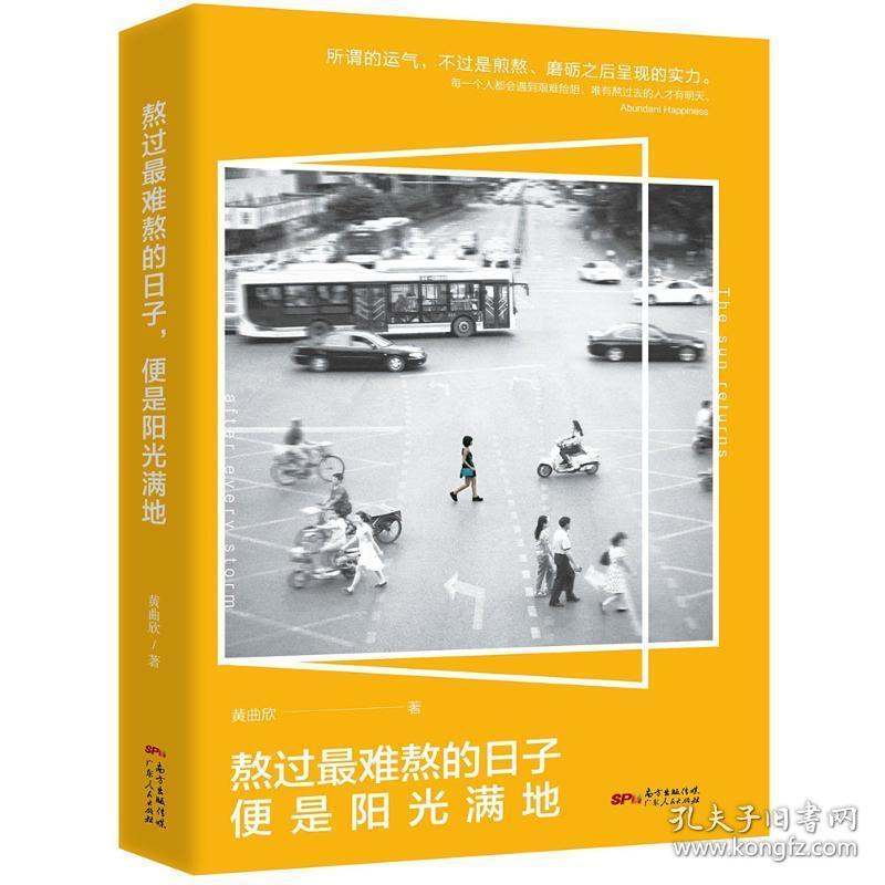 熬过难熬的子,便是阳光满地 成功学 黄曲欣 新华正版
