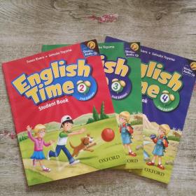 English Time  Student Book 2.3.4（3本合售）