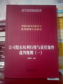 公司股东权利行使与责任案件裁判规则（一）