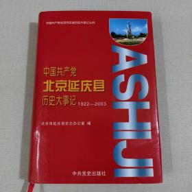 中国共产党北京延庆县历史大事记:1922-2003