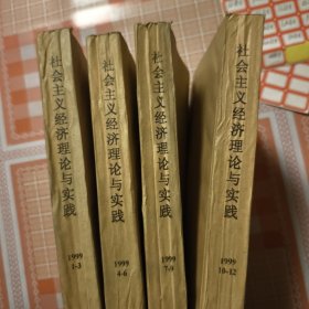 社会主义经济 理论与实践复印报刊资料1999年1--12合订本