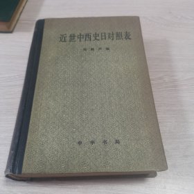 近世中西史日对照表